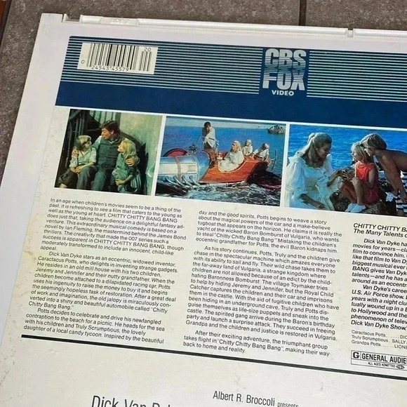 Vintage Chitty Chitty Bang Bang CED - Picture 4 of 8